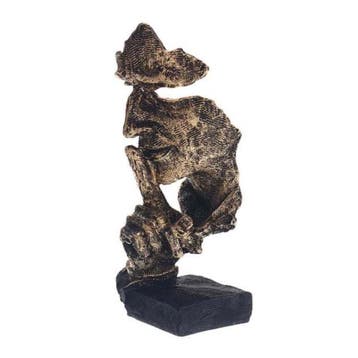 Noors Sculptuur Abstract - Praten Decor Standbeeld Ornament, Verzenden