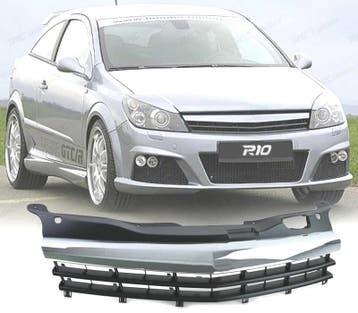 Calandre Pour Opel Astra H Gtc 3P Moulure Chromé, Verzenden, Nieuw