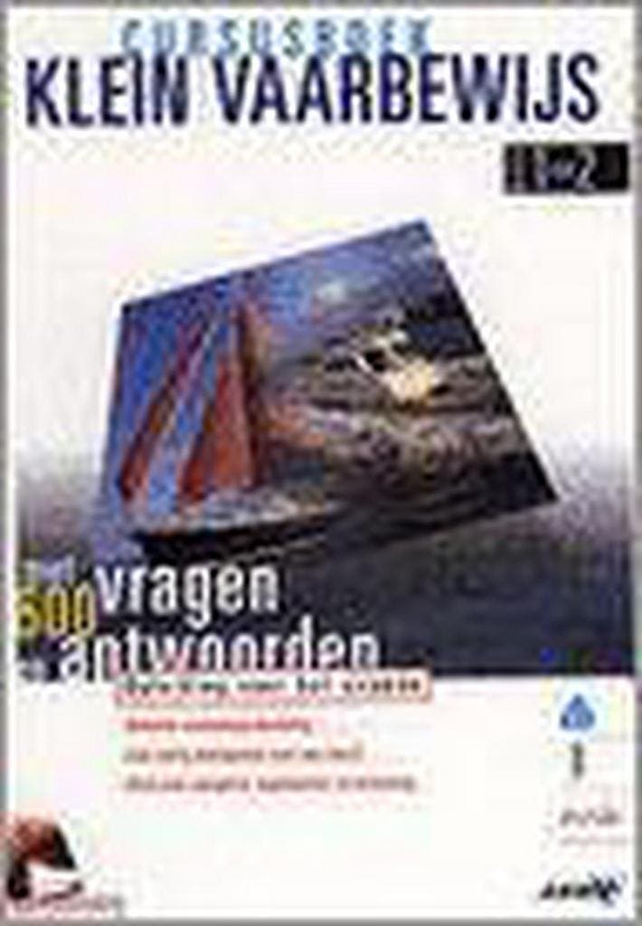 Cursusboek klein vaarbewijs I en II / ANWB 9789018010775, Boeken, Hobby en Vrije tijd, Gelezen, Verzenden
