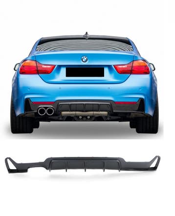 Diffuser | geschikt voor BMW 4-serie F32 F33 | voor M pakket, Verzenden