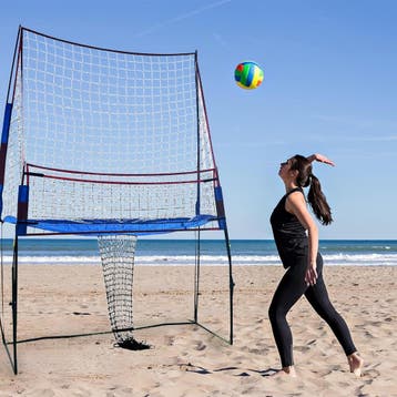 Volleybalnet met Balopvang | Retour Deal | Nu 34% korting, Verzenden, Zo goed als nieuw, Overige typen