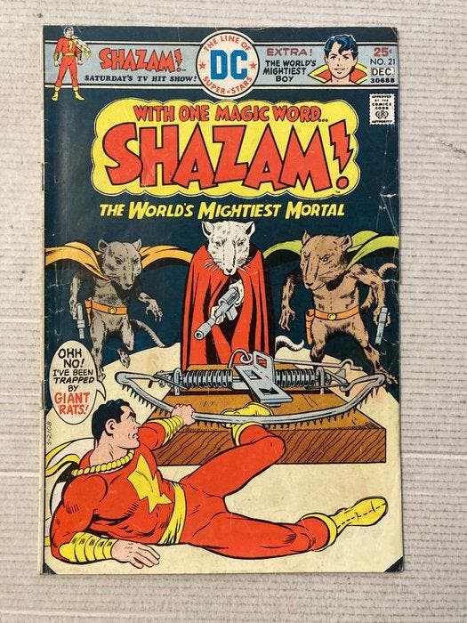 Shazam! (1973) 9 comics in range # 21 to 23 + Treasury +, Boeken, Strips | Comics
