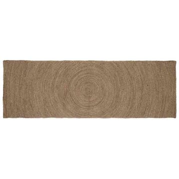 vidaXL Vloerkleden Grijs 60 x 250 cm Jute, Verzenden, Nieuw