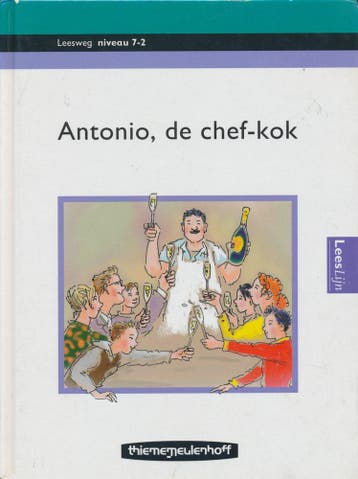 Leesweg Leesboek 7-2 Antonio, de chef-kok, Verzenden, Nieuw