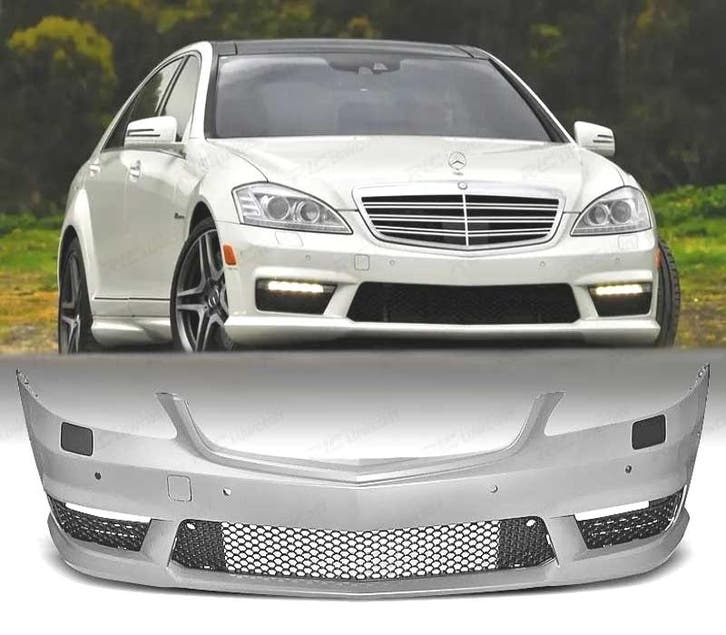 PARE-CHOCS FRONTAL MERCEDES CLASSE S W221 05-11 LOOK AMG S65, Autos : Pièces & Accessoires, Carrosserie & Tôlerie, Envoi