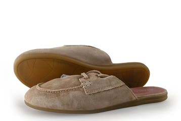 Ayana Instappers in maat 39 Beige, Kleding | Dames, Verzenden, Zo goed als nieuw, Ayana, Instappers