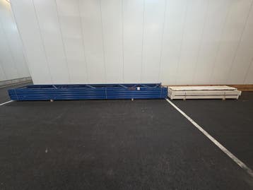 Palletstelling - 5 staanders 6900x940mm - Tot. lengte: 12m50, Ophalen of Verzenden