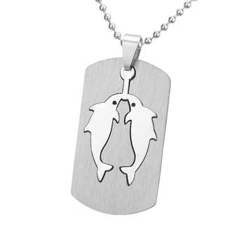 Fako Bijoux - Ketting - RVS Hanger - Sterrenbeeld Open -, Verzenden, Nieuw