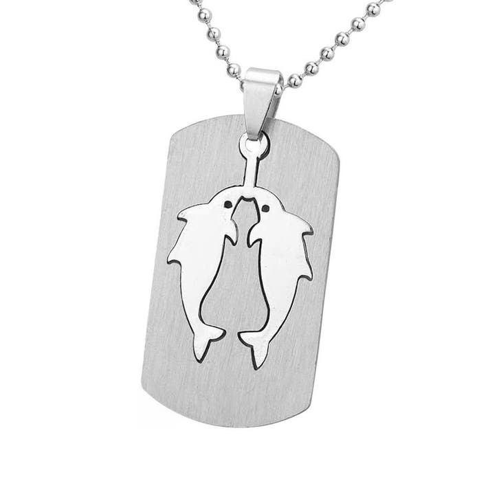 Fako Bijoux - Ketting - RVS Hanger - Sterrenbeeld Open -, Bijoux, Sacs & Beauté, Colliers, Envoi