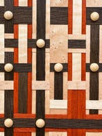 TAKACS - Woven Field I. - Wooden Relief - No Reserve