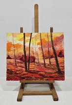 French school (XX) - The red forest