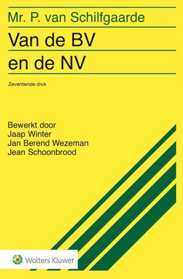 Van de BV en de NV 9789013137378 P. van Schilfgaarde, Boeken, Verzenden, Zo goed als nieuw, P. van Schilfgaarde