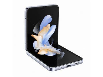 Samsung Galaxy Z Flip4 - Blauw - 256 GB - Fysieke simkaart +, Telecommunicatie, Verzenden, Zo goed als nieuw