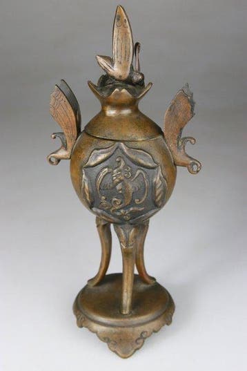 Vase Couvert - Brule Parfum Meiji XIXe siecle - Japonais -