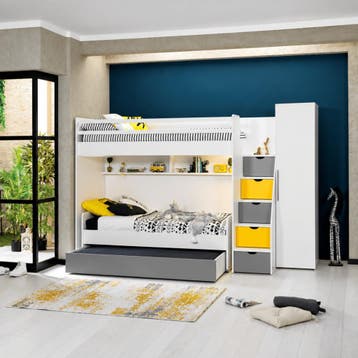 Almila Neo Complete Kinderkamer Set Stapelbed (met bedlade), Huis en Inrichting, Nieuw
