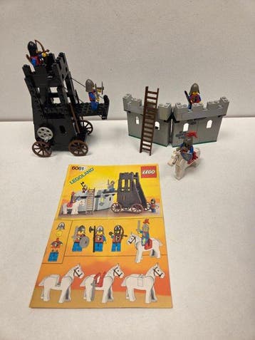 Lego Set - 6061 - Castle - LEGO Siege Tower 6061, Nieuw