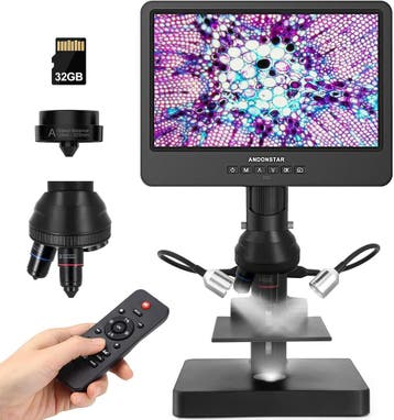 Andonstar 10,1 Microscoop | Retour Deal | 30% Korting, TV, Hi-fi & Vidéo, Matériel d'optique | Microscopes, Verzenden, Stereomicroscoop