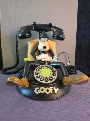 Disney/Lazerbuilt LTD - Analoge telefoon - Plastic - Goofy, Verzamelen, Nieuw