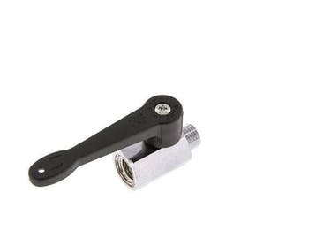 Mâle à Femelle G 1/4 2-Way Brass Mini Ball Valve Long, Verzenden, Nieuw