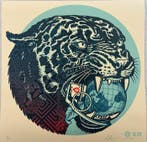 Shepard Fairey (OBEY) (1970) - Climate Clash - Cream - Ed.