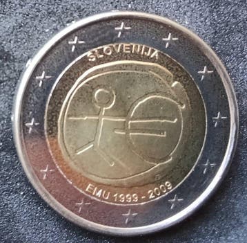 Slovénie. 2 Euro 2007/2024 (20 coins) (Sans prix de réserve)