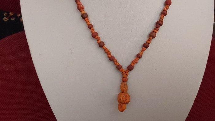 Égypte ancienne Faience collier de perles (Sans prix de, Bijoux, Sacs & Beauté, Bijoux anciens