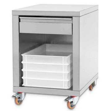 Onderstel | Pizzapletters | Open + Lade (EN600x400) |, Zakelijke goederen, Horeca | Keukenapparatuur, Verzenden, Nieuw in verpakking