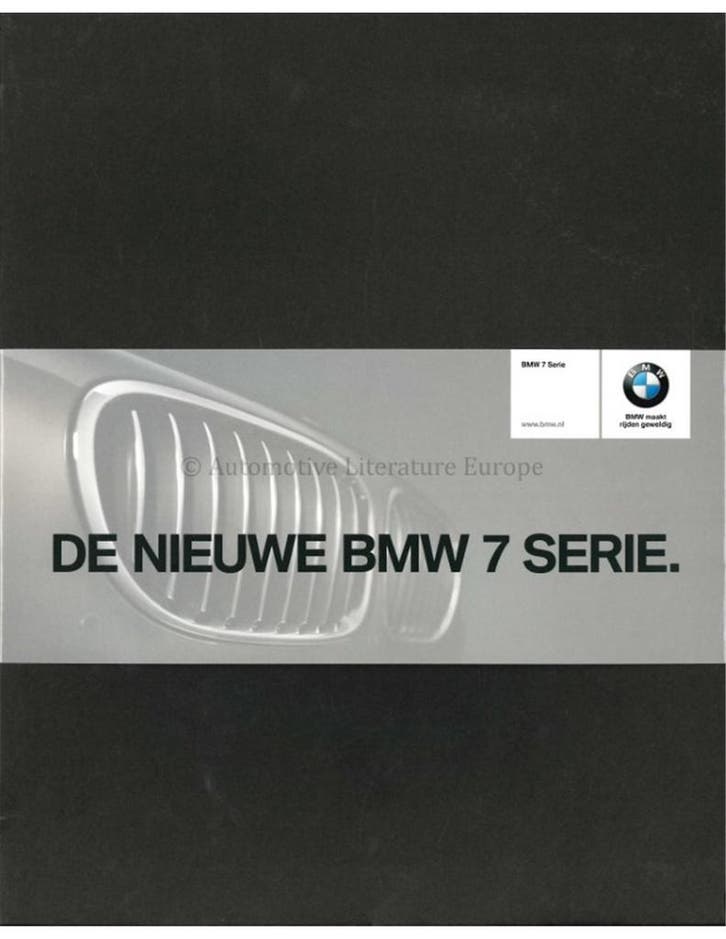 2012 BMW 7 SERIE BROCHURE NEDERLANDS, Boeken, Auto's | Folders en Tijdschriften