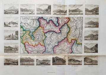 Europe - Italie / Lombardie / Lecco / Isola Bella / Canobbio, Livres, Atlas & Cartes géographiques
