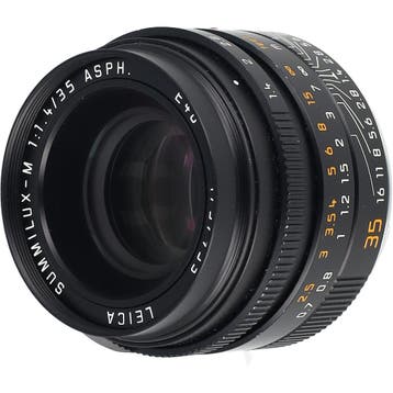 Leica 11663 Summilux-M 35mm F/1.4 ASPH. fle | Occasion, Ophalen of Verzenden