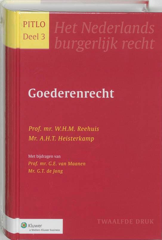 Goederenrecht / Het Nederlands burgerlijk recht / 3, Livres, Science, Envoi