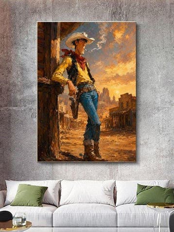 Shayer - Lucky Luke – The Last Cowboy of the West - XL -, Cd's en Dvd's, Nieuw in verpakking