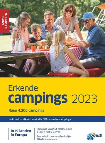 ANWB Erkende Campings 2023 8718451798170 ANWB, Verzenden, ANWB