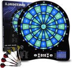 Elektronisch Dartbord LED | Retour Deal | -34% Pak die kans, Sports & Fitness, Fléchettes, Verzenden, Dartbord