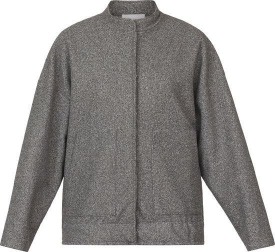 SISTERS POINT Giza-Bomber - Dames Jas - Grey mel. - Maat M, Kleding | Dames, Jassen | Winter, Nieuw, Verzenden