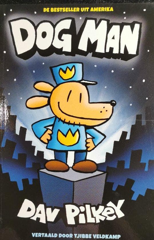 Dog Man 1 - Dog Man 9789464530810 Dav Pilkey, Boeken, Kinderboeken | Kleuters, Zo goed als nieuw, Verzenden