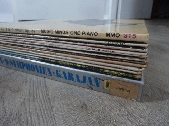 Classic Beethoven lot - All 9 Symfonien in 1 Karajan box -, Cd's en Dvd's, Vinyl Singles