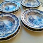 Thomas Minton - Eetservies (8) - Faience - Chinese Marine, Antiek en Kunst