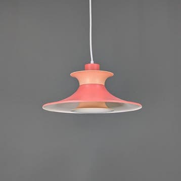 Lamp - Metaal - Roze Deense Hanglamp