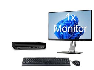 HP EliteDesk 800 G6 Mini i5 10e Gen incl. 1 Monitor +, Ophalen of Verzenden