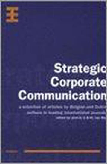 Strategic Corporate Communication / Samsom management, Verzenden, Zo goed als nieuw