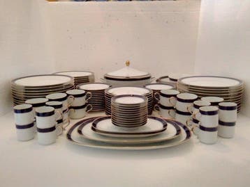 Heinrich e Hutschenreuther - Tafelservies voor 12 (95) -, Antiek en Kunst