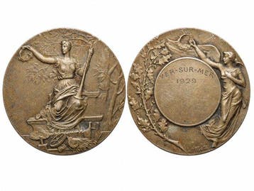 Frankrijk. Lot de 6 médailles et jetons historiques –