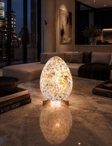 MIMU interior - Tafellamp - Murrine Murano ei-lamp H25 -