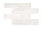 Wandtegel Rako Acqua Handvorm Stonelook Wit Mat 5x25, Doe-het-zelf en Bouw, Tegels, Nieuw, 20 tot 40 cm, 10 m² of meer, Wandtegels