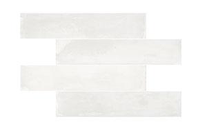 Wandtegel Rako Acqua Handvorm Stonelook Wit Mat 5x25, Doe-het-zelf en Bouw, Tegels, Minder dan 20 cm, 20 tot 40 cm, 10 m² of meer