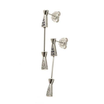 Chimento - 2-delige sieradenset - 18 karaat Witgoud Diamant