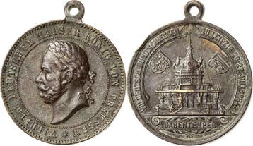 Brons medaille Schuetzenmedaille Bundesschießen Viii duit.., Verzenden