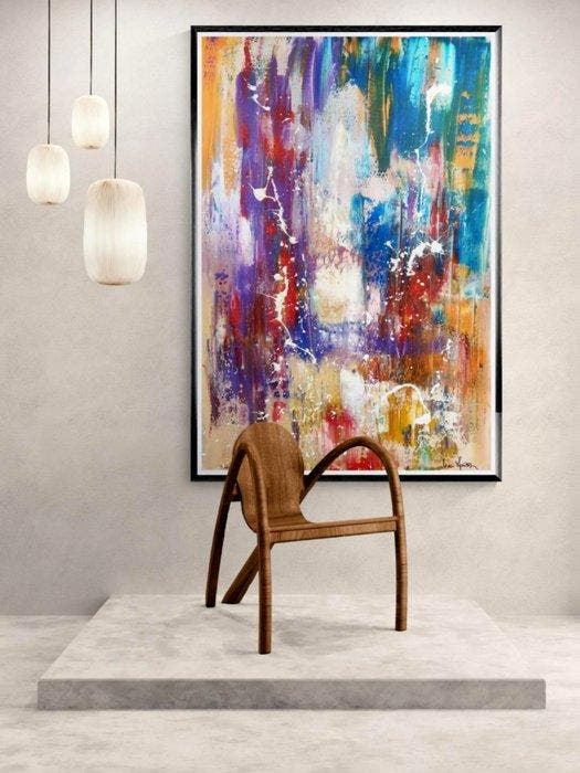 Luc Mora - Sea foam - XXL, Antiek en Kunst, Kunst | Designobjecten