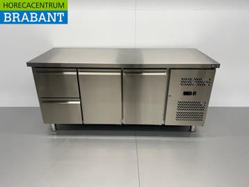Etabli réfrigéré HCB en acier inoxydable 2 portes et 2, Verzenden, Nieuw in verpakking